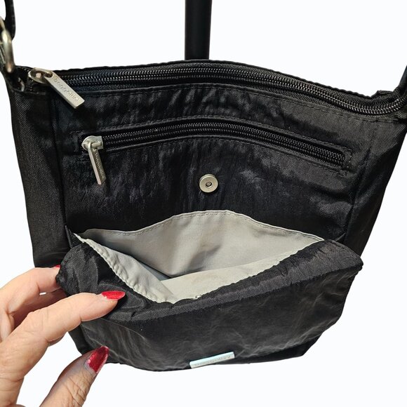 Baggallini Town Bagg Crossbody/Shoulder Bag Black - Picture 9 of 12
